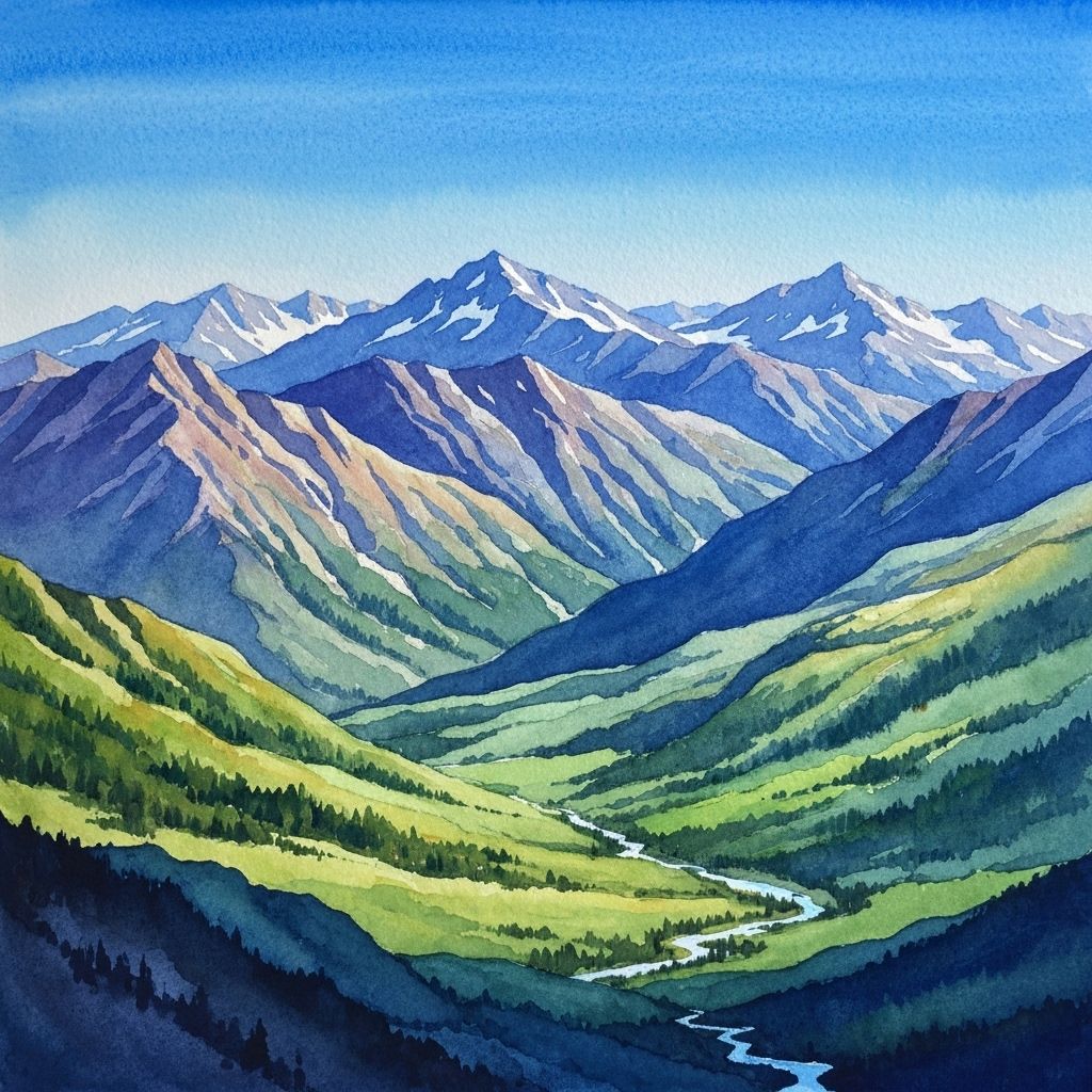 Watercolor Landscape